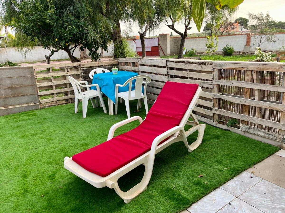 Estudio Adosado Acogedor Con Jardin, Barbacoa Y Parking Privado Alicante Exteriér fotografie